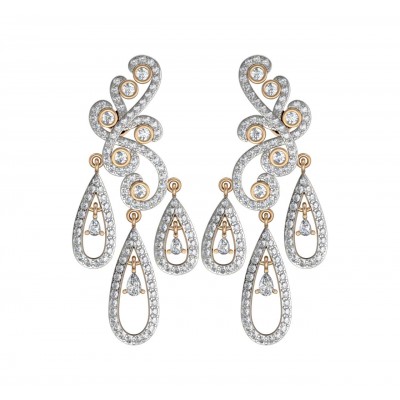 Diamond Earrings Haute Couture